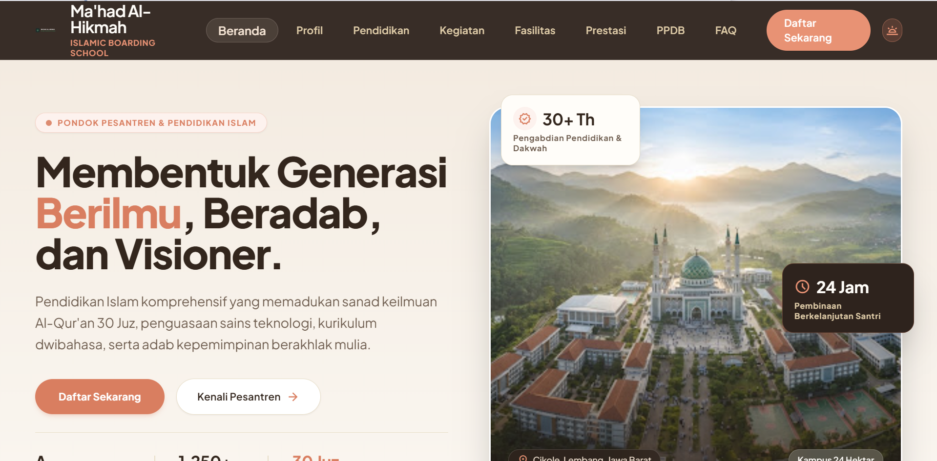 Preview Al-Hikmah Terracotta Warmth
