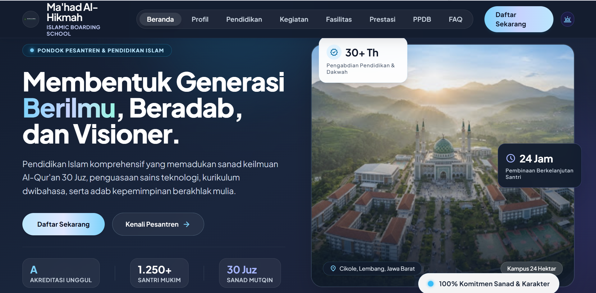 Preview Navi Al-Hikmah Premium